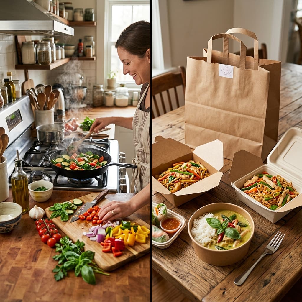 Cook vs Order: How to Decide What's Best for Tonight