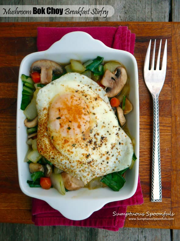 Mushroom And Bok Choy Stir Fry Recipe