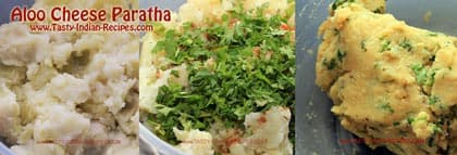 Cheesy Aloo Paratha Recipe