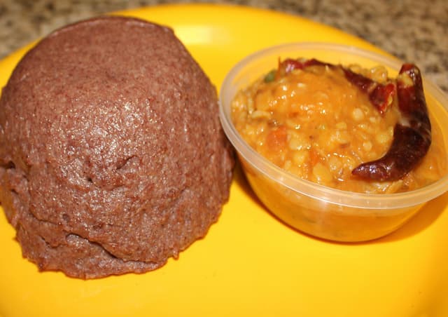 Ragi Sankati Recipe - Andhra Style Ragi Mudda