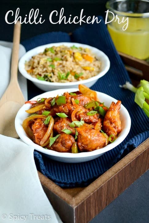 Chilli Chicken Recipe - Delicious Indian Style Chinese Chicken