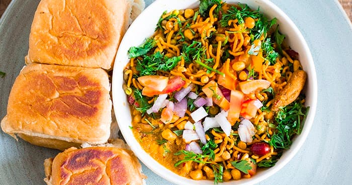 Maharashtrian Misal Pav Recipe