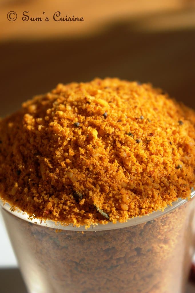 Kadle Bele Chutney Pudi Recipe