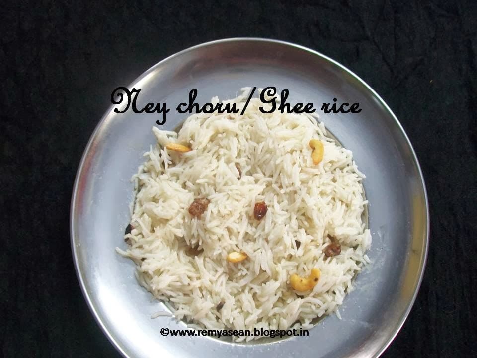 Spiced Ghee Rice Recipe | Neychoru