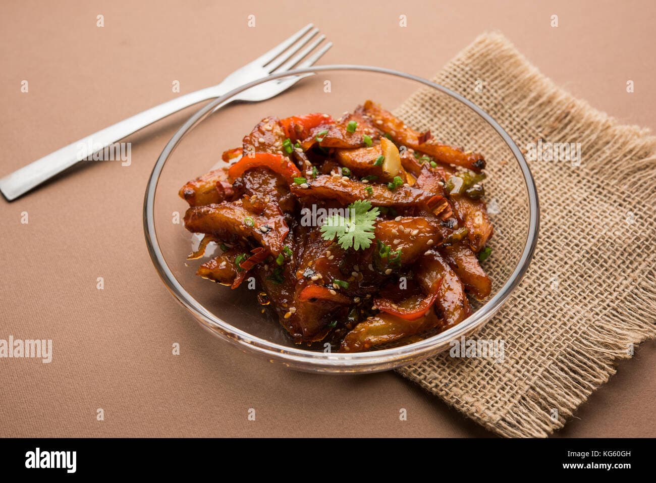 Honey Sesame Chilli Potato Recipe - Indian Chinese Chilli Potato