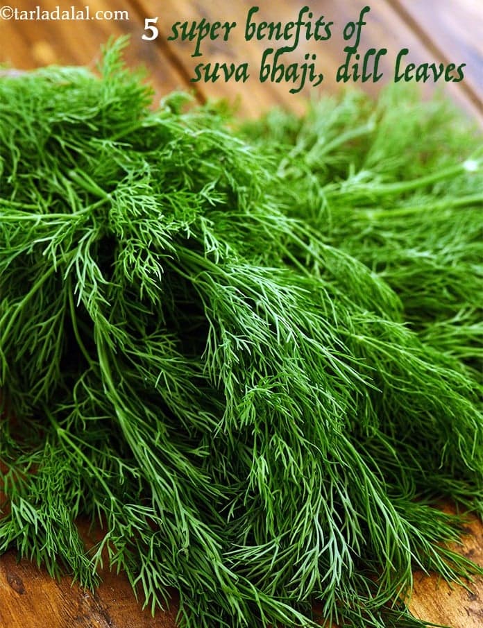 Shepuchi Bhaji Recipe (Stir Fried Maharashtrian Suva/Dill Greens)
