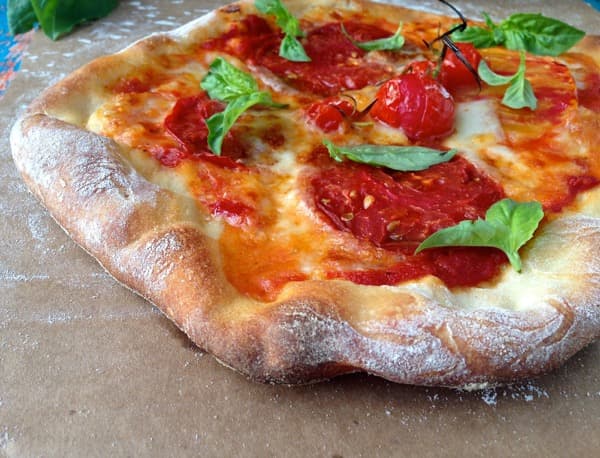 Garlic Crust Vegetable Pizza Recipe