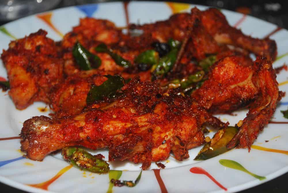 Calicut Payyoli Chicken Fry Recipe