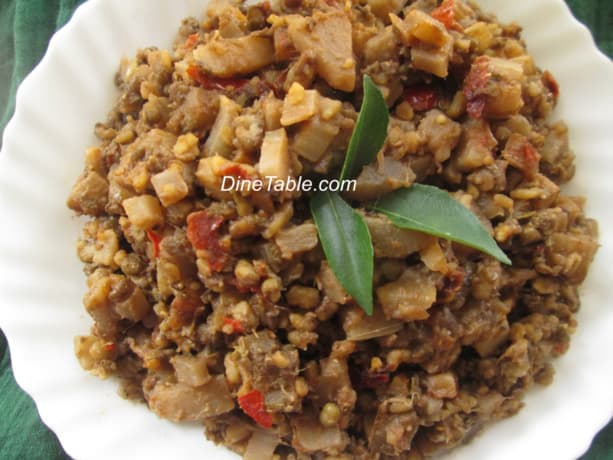 Mushroom Thoran Recipe - Mushroom Thoran Recipe