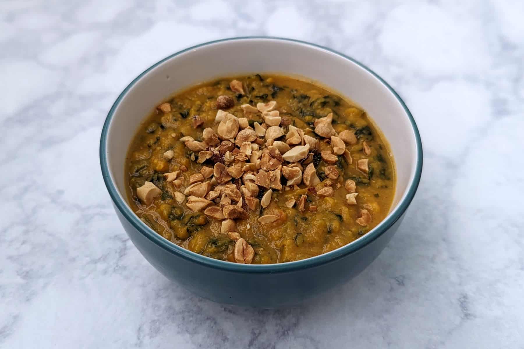 Sweet Potato, Celery & Peanut Soup Recipe