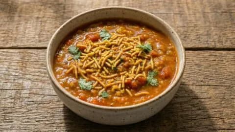 Gujarati Wadi Casserole Recipe