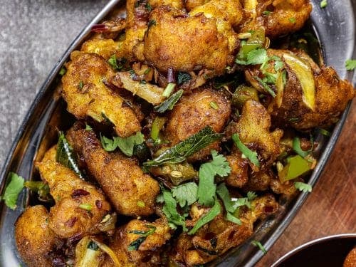 Cauliflower And Red Bell Pepper Stir Fry Recipe