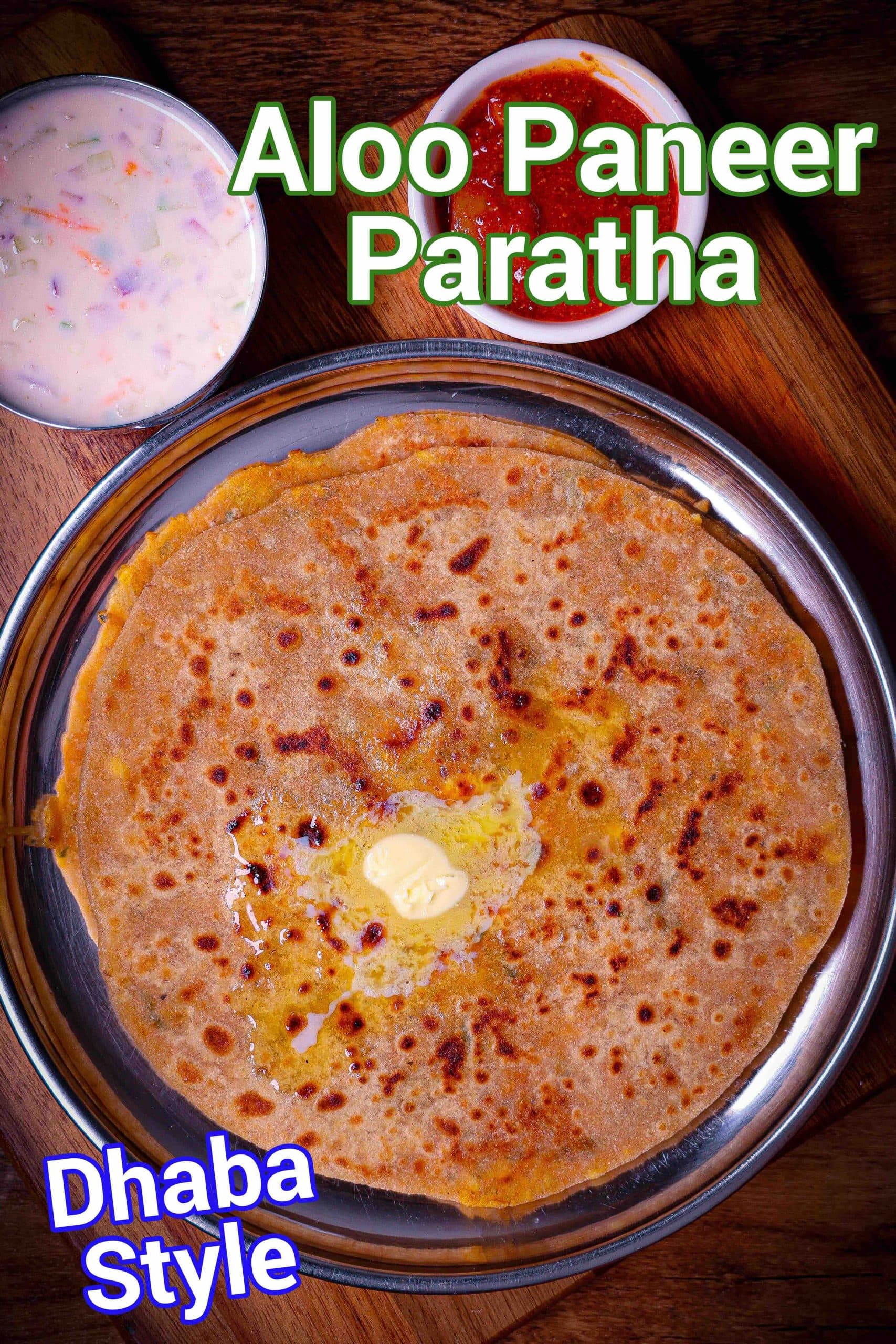 Paneer Stuffed Ragi Paratha Recipe - High Protein Breakfast