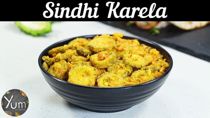 Sindhi Karela Bhaji Recipe