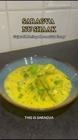 Saragva Nu Shaak Recipe-Drumstick Masala Sabzi