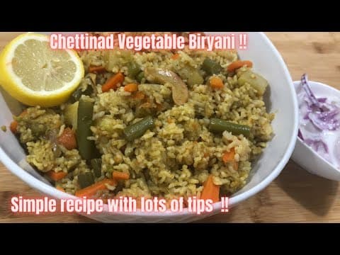 Chettinad Vegetable Casserole Recipe - Chettinad Vegetable Pulao Recipe