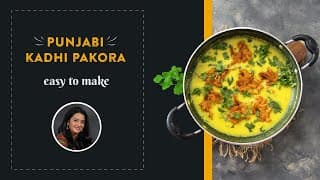 Punjabi Steel Bundi Kadhi Recipe