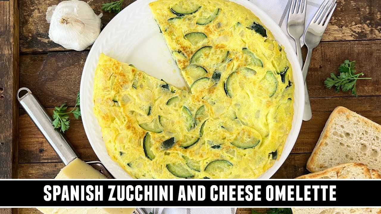 Zucchini Oatmeal Omelette Recipe