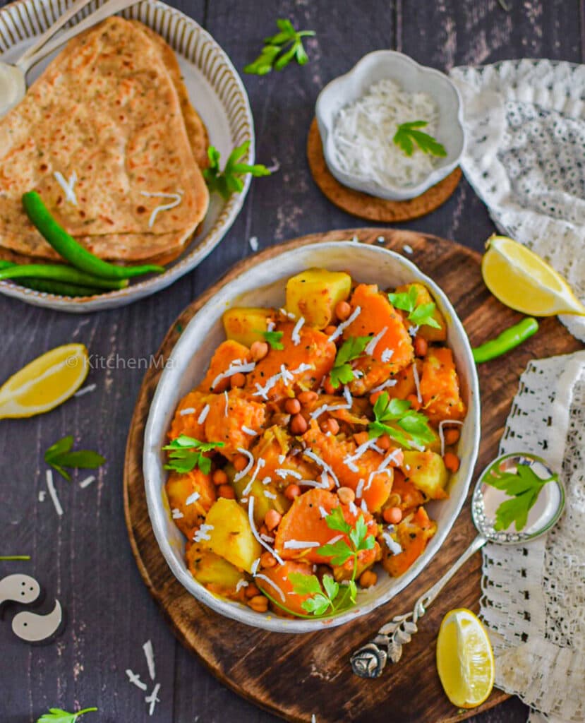 Coorg Style Kumbala Curry Recipe (Pumpkin Sabzi)