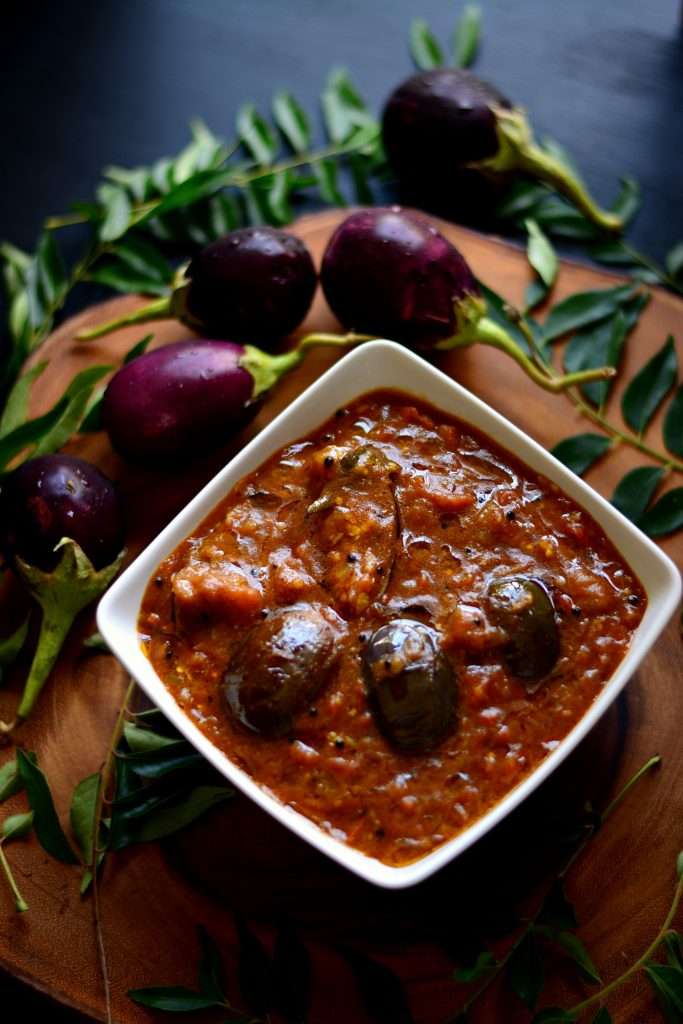 Brinjal Mor Kuzhambu Recipe