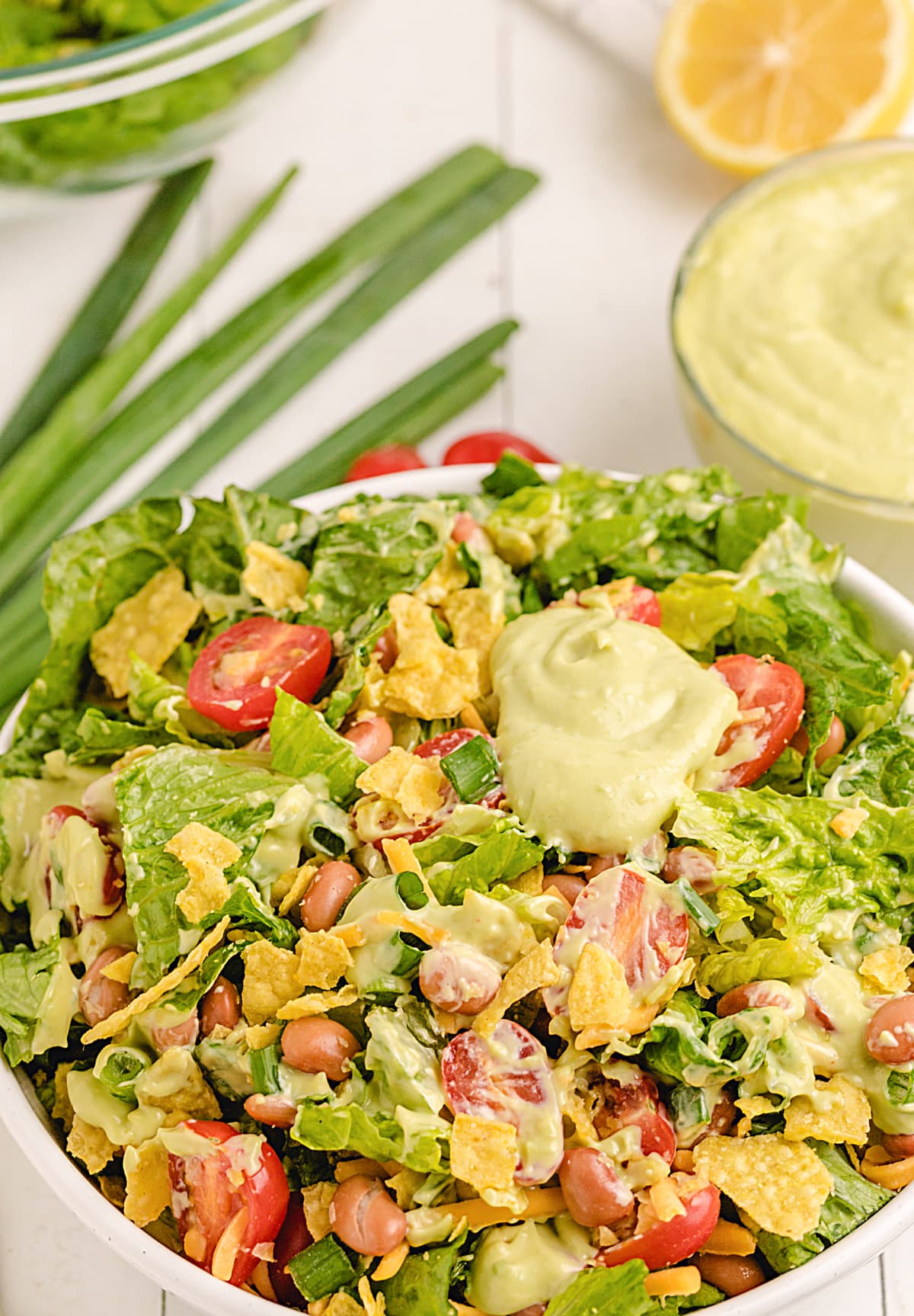 Mexican Style Omelette With Avocado Dressing Recipe