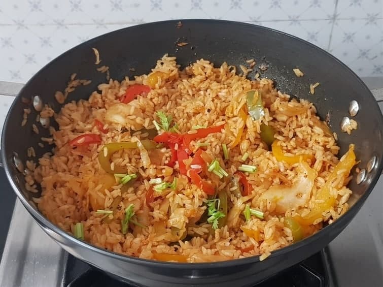 Szechuan Vegetarian Fried Rice