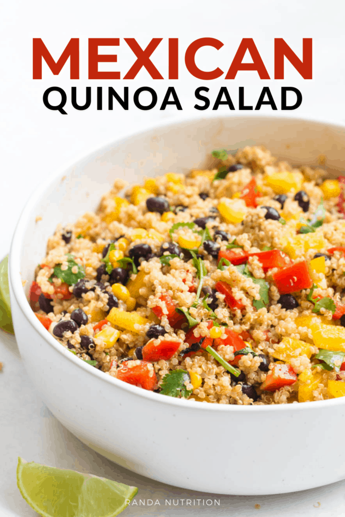 Mexican Quinoa Bean Salad Recipe