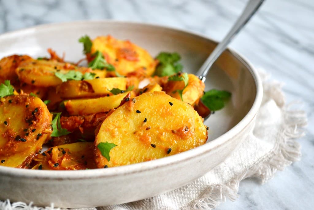 Fennel Potato Recipe - Saunf Aloo Recipe