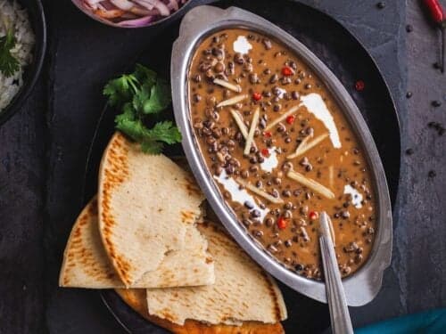 Dal Bukhara Recipe (Punjabi Style Black Urad Dal)