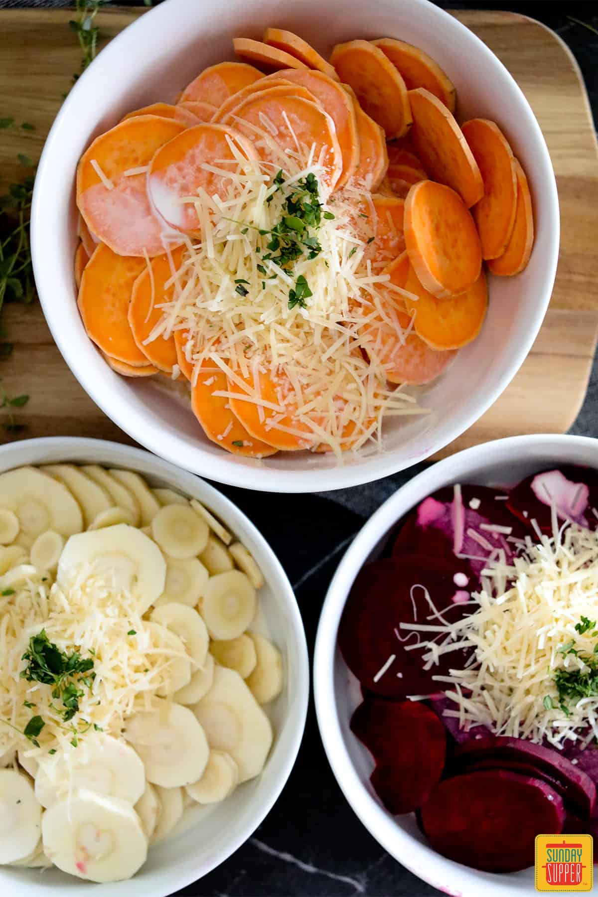 Roasted Vegetable Au Gratin Recipe
