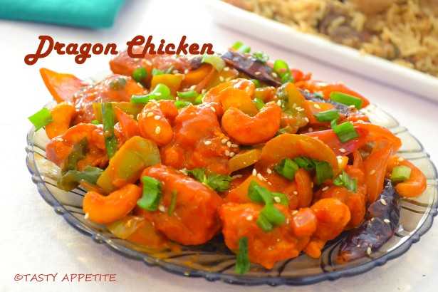 Chinese Dragon Chicken With Vegetables Recipe