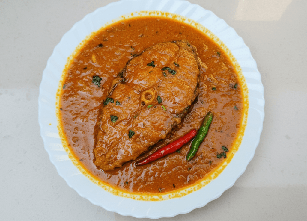 And fish soup recipe - Bengali fish curry