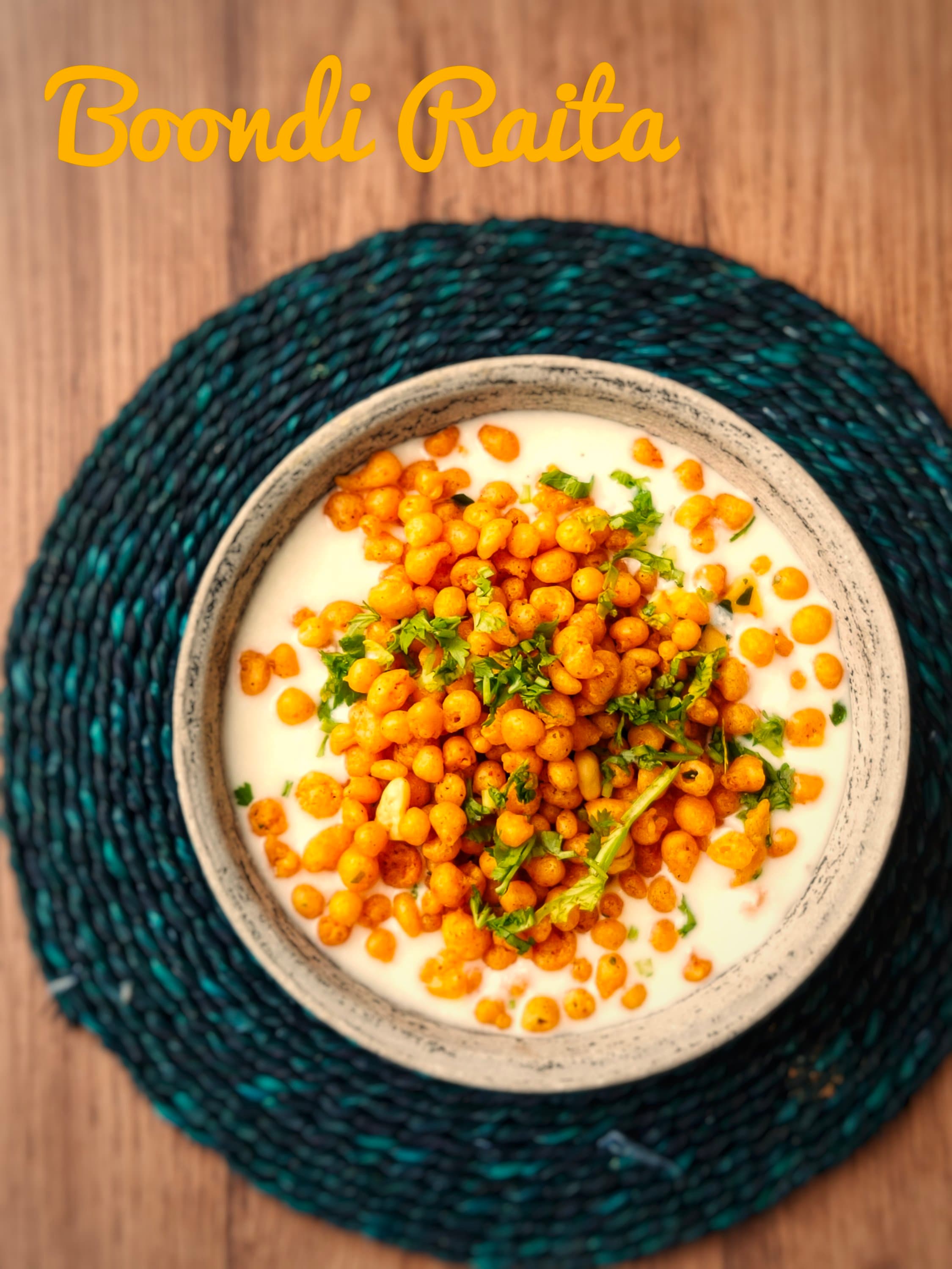 Pudina & Dhaniya Raita Recipe
