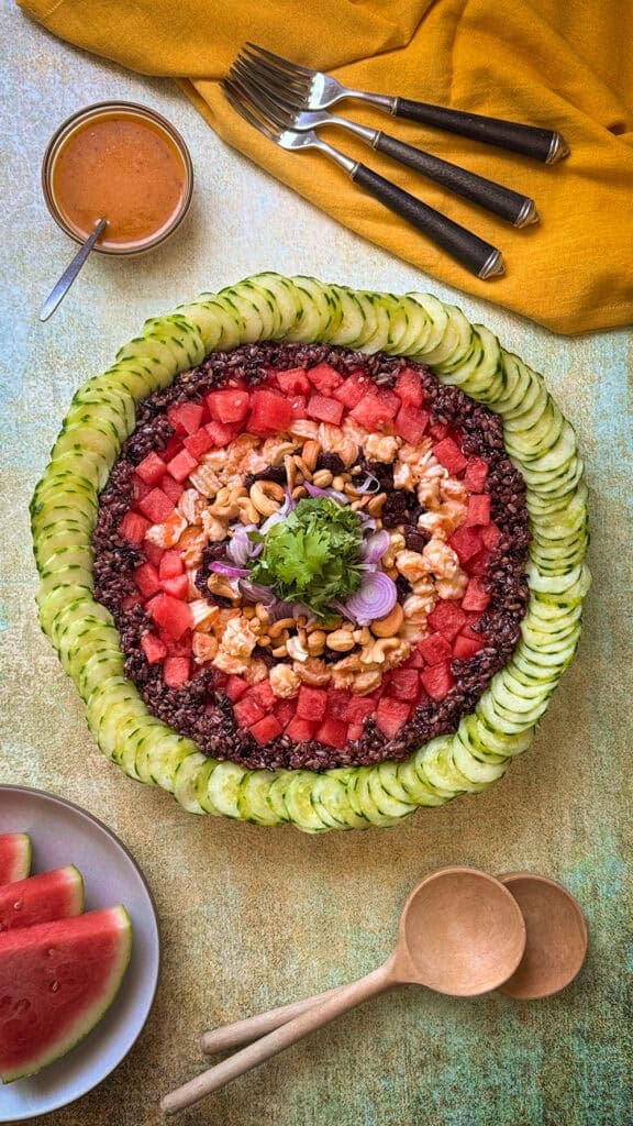 Asian Watermelon Salad Recipe