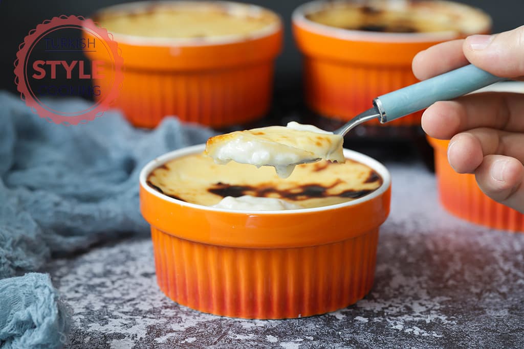 Sutlac Recipe - Rose Infused Turkish Rice Pudding