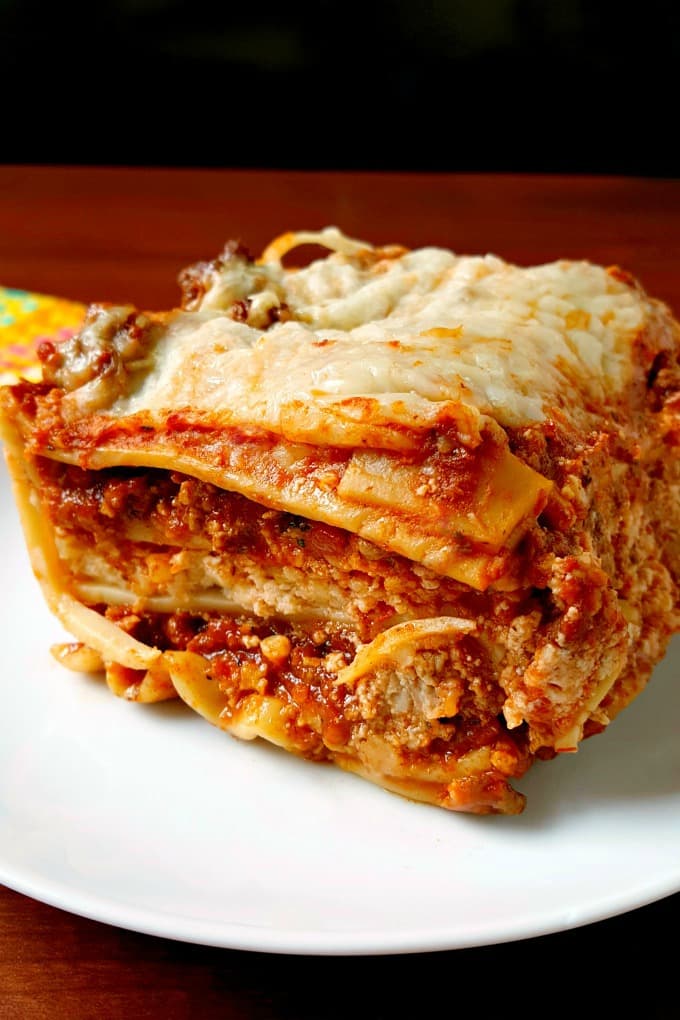 Garfield's Lasagna Recipe With Minced Meat And Italian Spices