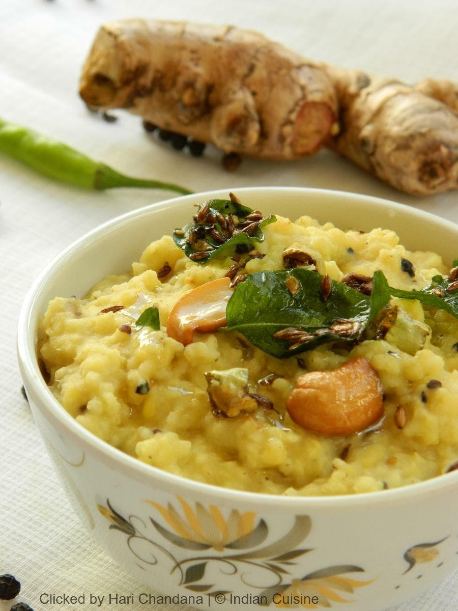 Foxtail Millet Pongal Recipe