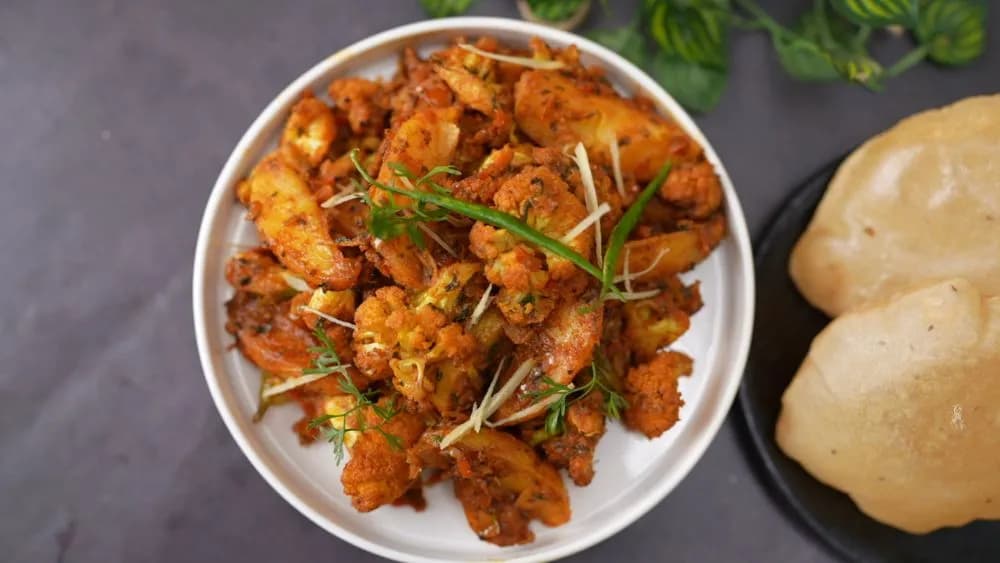 Mughalai Shahi Kaju Aloo Ki Sabzi Recipe