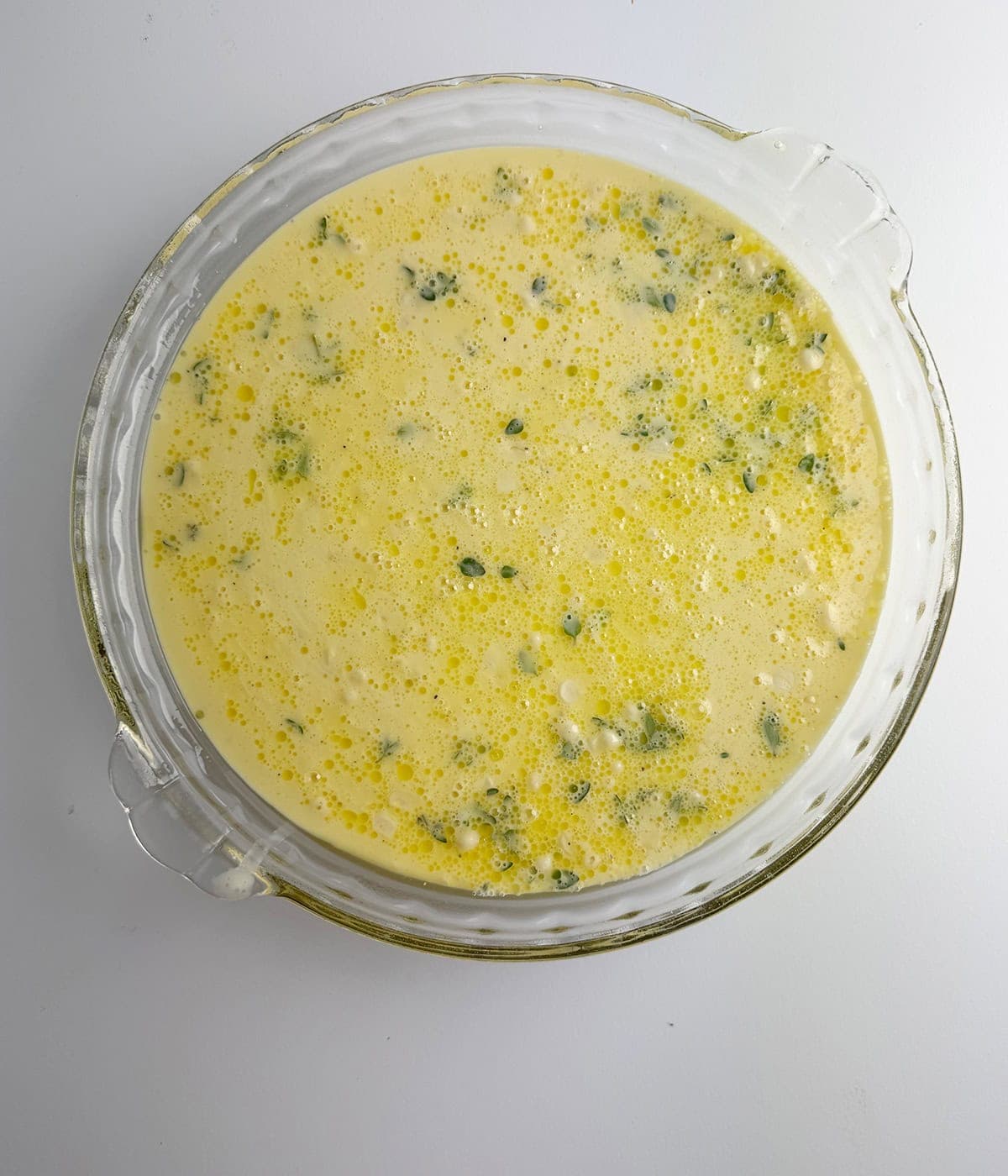 Corn only quiche recipe