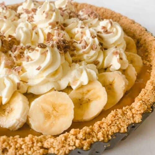 Glazed Apples and Banana Wheat Crumb Tart Recipe
