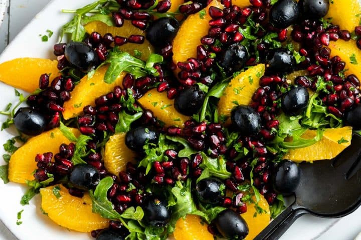 Papaya Orange Pomegranate Salad Recipe With Roasted Peanuts