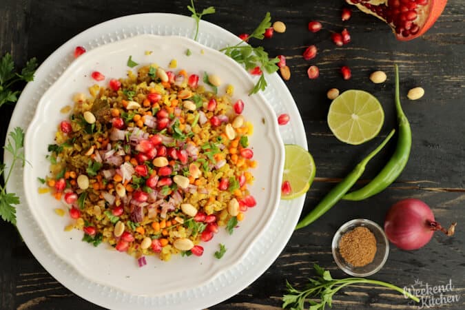 Schezwan Poha (Recipe In Hindi)