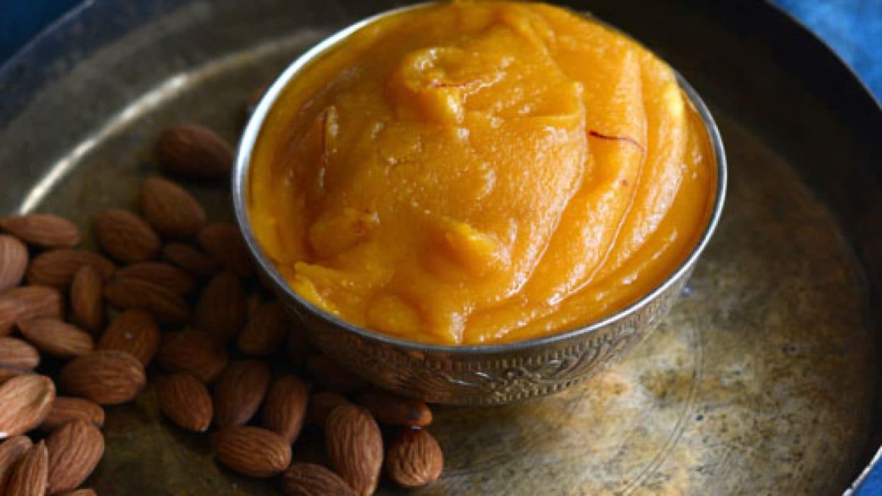 Badam Halwa Recipe
