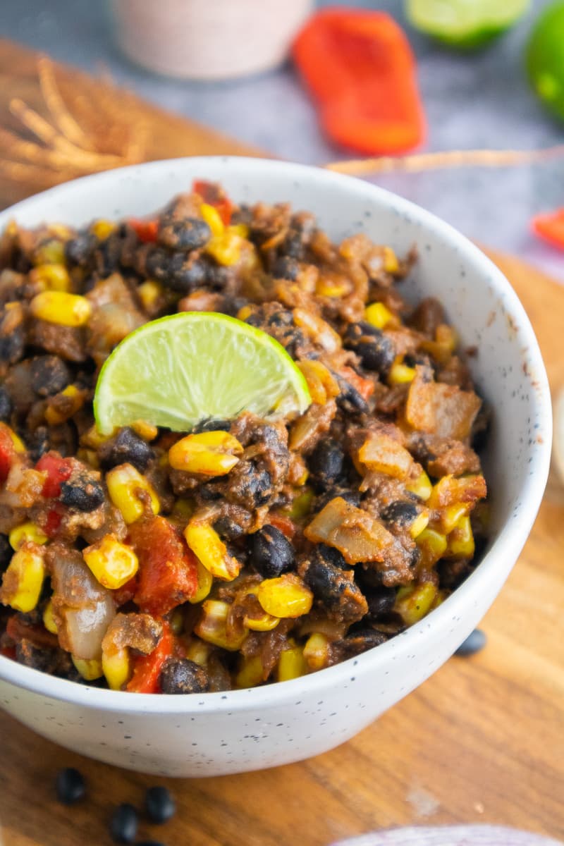 Lemon And Ginger Spicy Black Eyed Beans Recipe