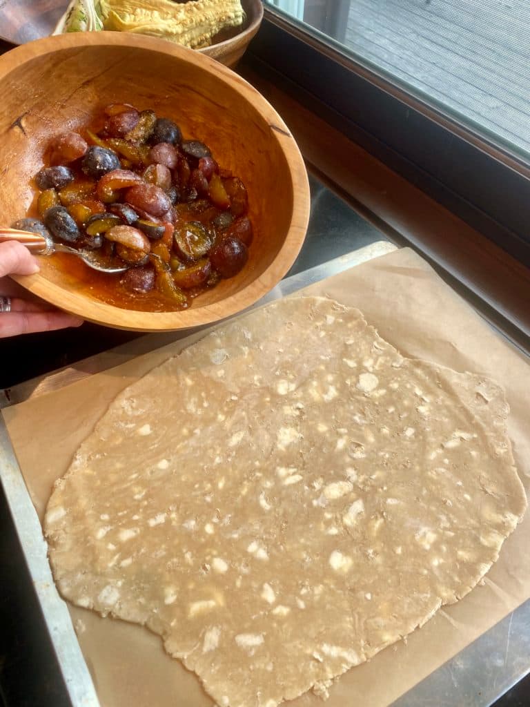 Plum Galette Recipe With A Flaky Whole Wheat Pie Crust