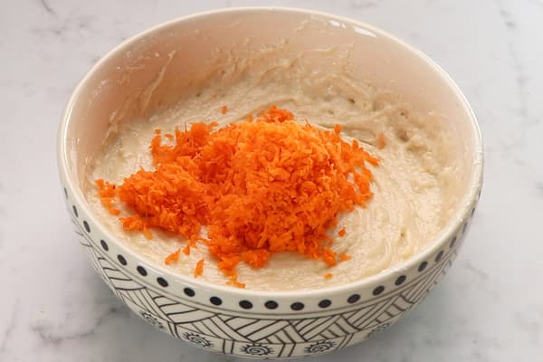 Eggless Carrot Muffins Recipe