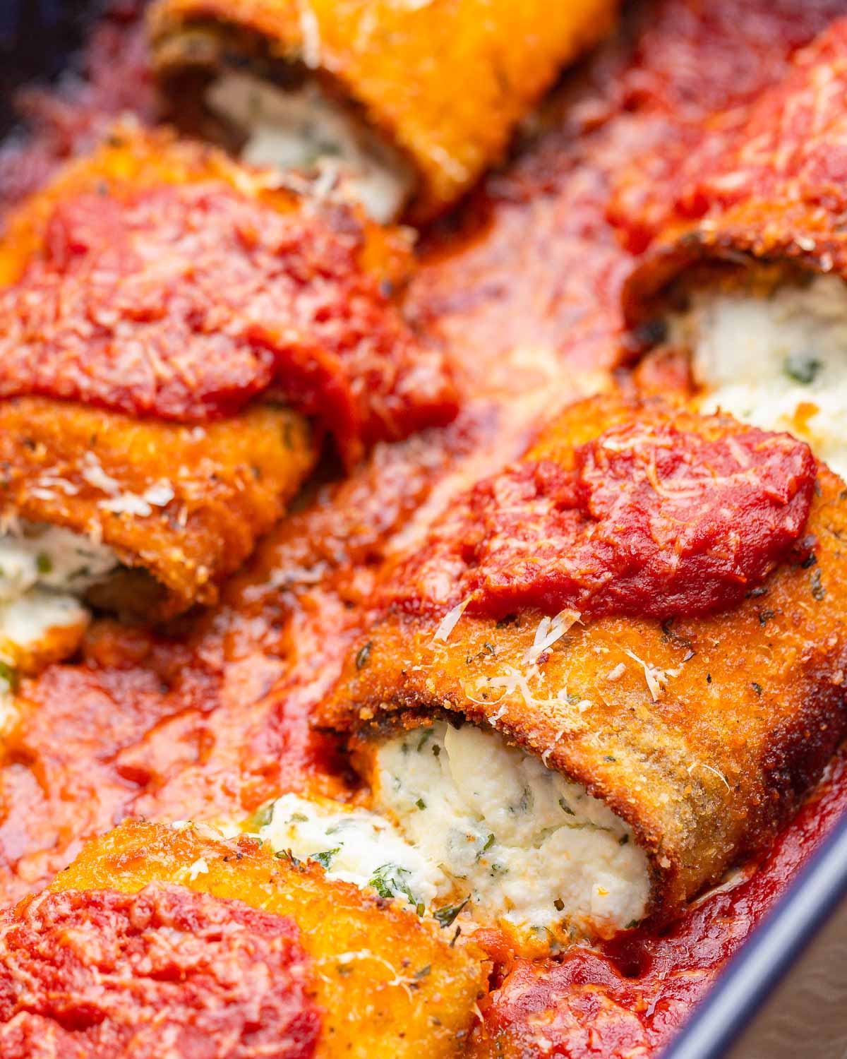 Ruote Pasta & Eggplant Gratin Recipe