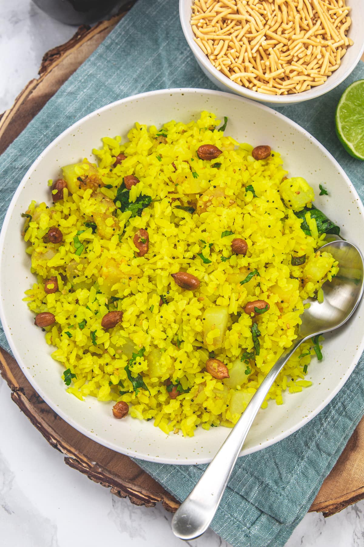 Khaman Dhokla Poha Recipe