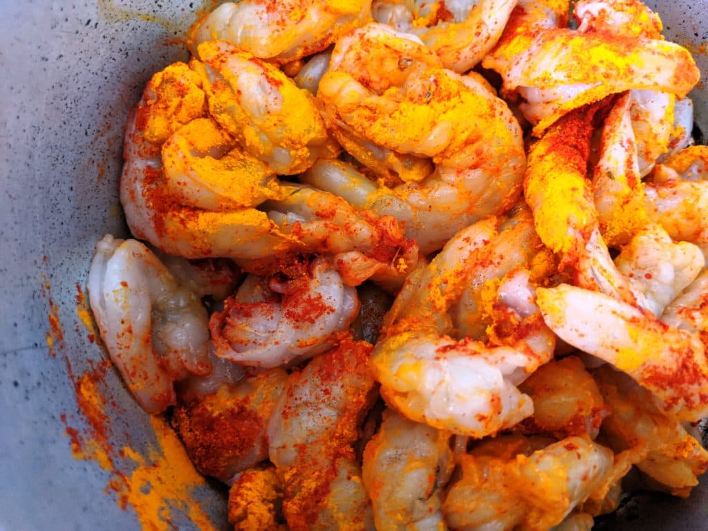 Goan style Caril De Camarao Recipe (Prawn Curry Recipe)