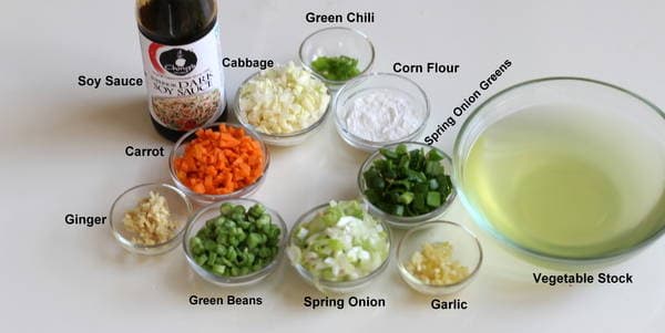Vegetable Manchow Soup Recipe